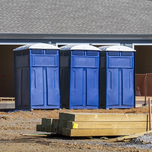 how do you dispose of waste after the porta potties have been emptied in Washington